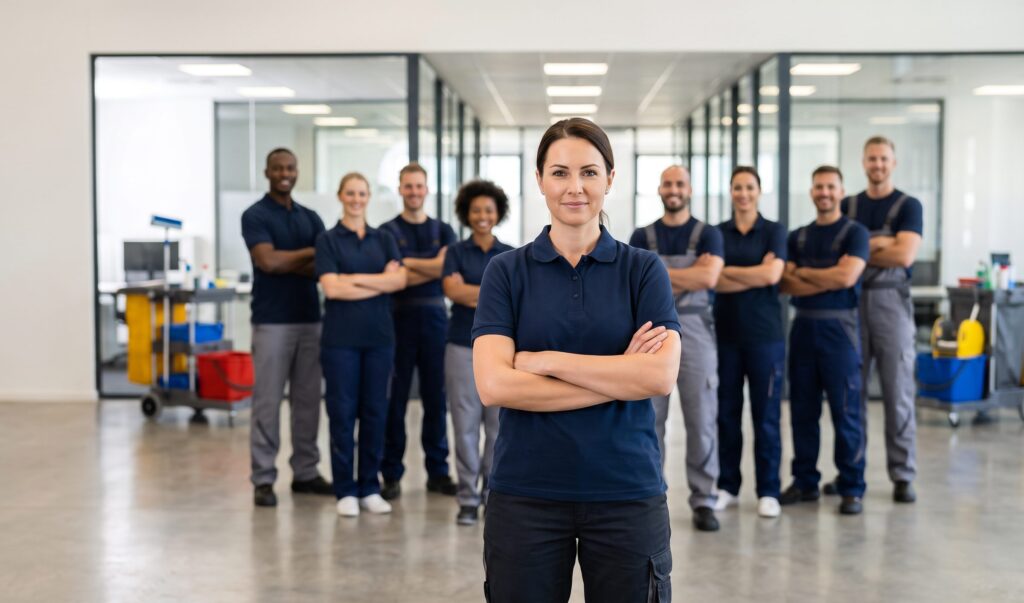 L'équipe de CEPI Plus en tenue de travail dans des bureaux